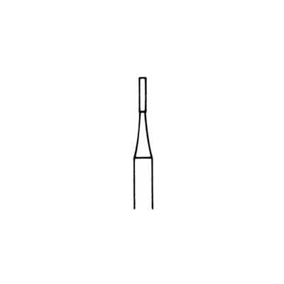 Miltex Tungsten Carbide Bur, FG Extra Long/Surgical, Straight Fissure Cross Cut, #557, 10/Pkg, DFG557SU thumbnail 15