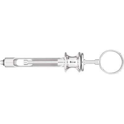 Miltex Self-Aspirating Syringe, Type A (Astra), 1.8 cc, Chrome, 76-100 thumbnail 11