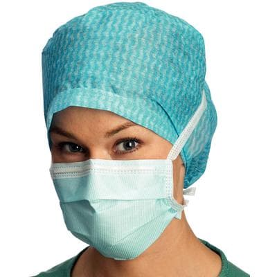 BARRIER® Surgical Mask, Tie-On, ASTM Level 1, Latex Free, Blue, 60/Box, 4230 thumbnail 13
