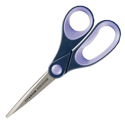 Nonstick Titanium Bonded Scissors, 8" Straight, Gray/Purple, ACM 14910 - Nonstick Titanium Bonded Scissors – 8" Straight, Gray/Purple - Nonstick Titanium Bonded Scissors – 8" Straight, Gray/Purple - Image 1