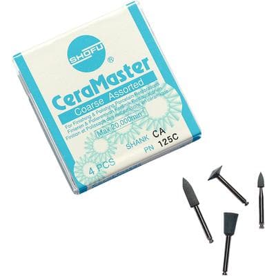 CeraMaster Polishing System, Assorted Kit, CA Shank, Coarse, 125C - Bullet, Knife, Cup, Mini-Point thumbnail 8