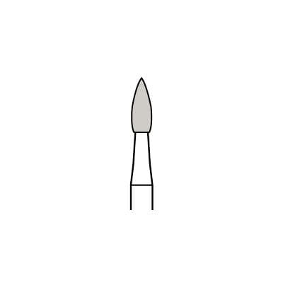 Robot Carbide Cutter Bur HP, Crosscut, #78E, 2.3 mm Diameter, 6.0 mm Length, 1/Pkg, SH78E-023 thumbnail 6