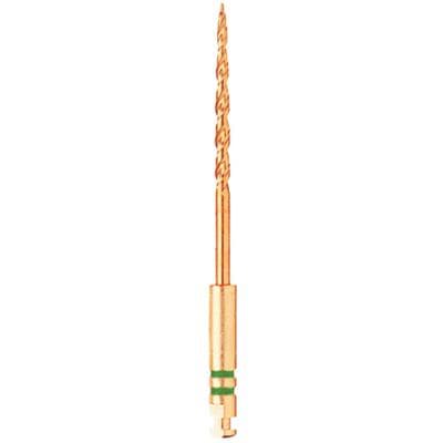 Kerr LA Axxess #2 Line Angle Stainless Steel Endodontic Bur, Medium (Green), 0.35 Tip / 0.06 Taper, 6/Pkg, 815-1402 thumbnail 6