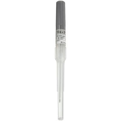 SURFLO® ETFE I.V. Catheter, 16 Gauge x 2", Gray, Latex-Free, 50/Box - SURFLO® ETFE I.V. Catheters – Teflon, 50/Box - 16 Gauge x 2" Gray - Image 1