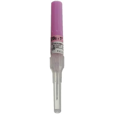 Terumo Surflo ETFE I.V. Catheter, 20 Gauge x 1", Pink, 50/Box, SROX2025CA thumbnail 5