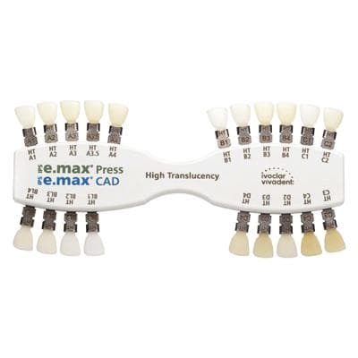 IPS e.max® Press/CAD Shade Guide - High Translucency (HT), 20 Shade Tabs, Each thumbnail 5
