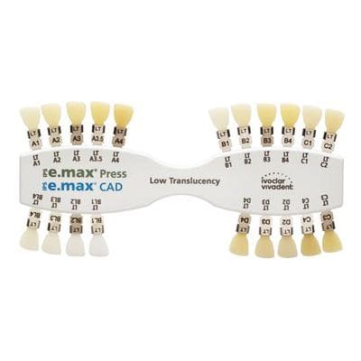 IPS e.max® Press/CAD Shade Guide - Low Translucency (LT), 20 Shade Samples thumbnail 5