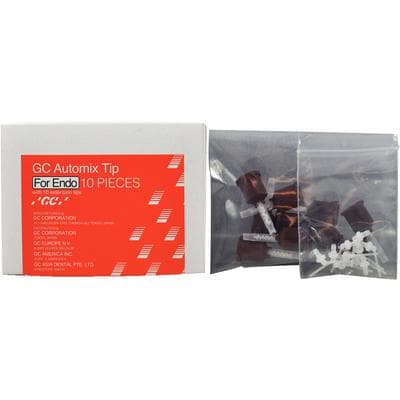 GC G-Cem Automix Endo Tips, Elongated Endodontic Mixing Tips, Brown, 10/Pkg, 002903 thumbnail 13
