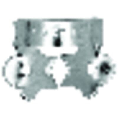 Ivory Rubber Dam Clamp, Winged, #1A, Regular Bicuspid, Stainless Steel, 50057308 thumbnail 11