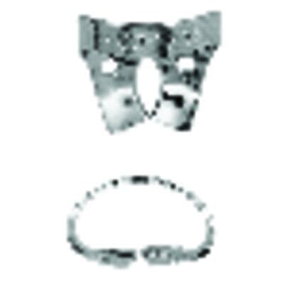 Kulzer Ivory Rubber Dam Clamp #26N, Wingless, Stainless Steel, Molar, 50057728 thumbnail 13