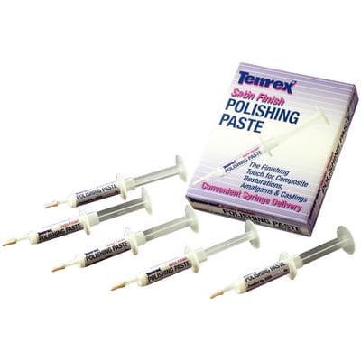 Temrex Satin Finish Polishing Paste for Composites, 4 g Syringe, 5/Pkg, 5200 thumbnail 15
