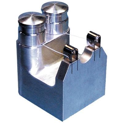 Dual-SafeDispense Floss Dispenser, Anodized Aluminum, Holds 2 Spools, Silver, 1/Pkg thumbnail 3