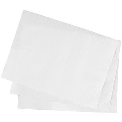 SafeBasics Headrest Covers, Tissue/Poly, 10" x 13", White, 500/Pkg - Headrest Covers – Tissue/Poly, 10" x 13", White, 500/Pkg - Headrest Covers – Tissue/Poly, 10" x 13", White, 500/Pkg - Image 1