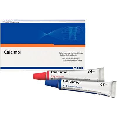 VOCO Calcimol Calcium Hydroxide Paste, Self-Cured, 13g Base & 11g Catalyst Kit thumbnail 12