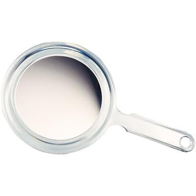 Palmero Hand Mirror, Double-Sided, 5" Diameter, Standard and 2.5x Magnification, Clear Plastic Handle, 1/Pk, 45 thumbnail 13