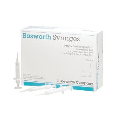 Keystone Industries Disposable Plastic Impression Syringes, 5 ml, Pre-Bent Tip, 50/Box, 0921867 thumbnail 9