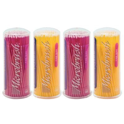 Microbrush Tube Series Disposable Micro Applicators, Fine (1.5 mm), Yellow/Pink, 400/Pk, MFA400 thumbnail 21