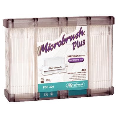 Microbrush Plus Micro-Applicator Dispenser Refills, Super Fine (1 mm), White, 400/Pk, PSF400 thumbnail 20