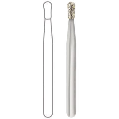 Midwest Once Single-Use Diamond Bur, FG, Medium, Pear, #830-012M, 1.2 mm Diameter, 2.7 mm Length, 25/Pk, 1830012M thumbnail 13