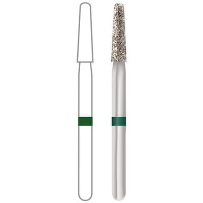 Midwest Once Sterile Diamond Burs 856-018C, Coarse, Taper Round End, Friction Grip, 25/Pk, 1856018C thumbnail 13