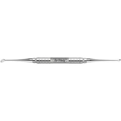 Hu-Friedy 2/4 Molt Surgical Curette, Double End, #6 Short Satin Steel Handle, CM2/4S6 thumbnail 6