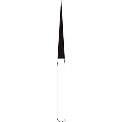 NTI Diamond Bur FG Medium Long Needle #M859L-014 (1.4mm Diameter, 11.5mm Length), 5/Pack thumbnail 8