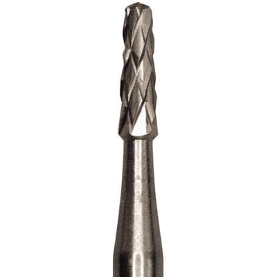 Meisinger Tungsten Carbide Bur, Crown Cutter, FG, #HM23RX-012 (701E), 1.2 mm, 5/Pkg thumbnail 3