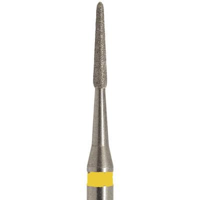 Meisinger 849LC-012-RAL Diamond Round End Taper Bur, Extra Fine Grit, Right-Angle Latch, 1.2 mm Diameter, 5/Pack thumbnail 5
