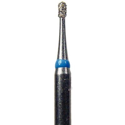 NeoDiamond® FG Diamond Bur, Pear, #830 (0508M), Medium Grit, Blue Ring, 0.8 mm Diameter, 1.6 mm Length, 25/Pkg thumbnail 5
