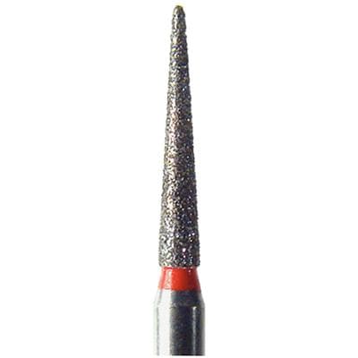 NeoDiamond® FG Diamond Bur, Fine Grit, Pointed Cone, #858 (1314.8F), 1.4 mm Diameter, 8.0 mm Head Length, Friction Grip, 25/Pkg thumbnail 9