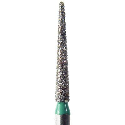NeoDiamond FG Diamond Bur, Coarse Grit, Pointed Cone, #859 (1314.10C), 1.4 mm Diameter, 10.0 mm Head Length, 25/Pkg thumbnail 5