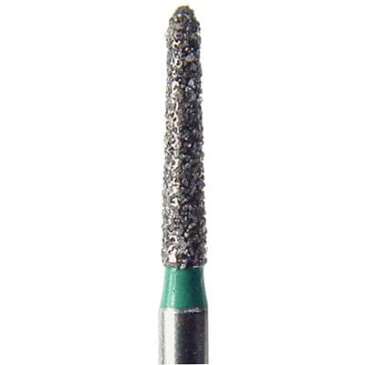 NeoDiamond FG Diamond Bur, Coarse Grit, Pointed Taper, #878 (1714.8C), 1.4 mm Diameter, 8.0 mm Length, 25/Pkg, Green Ring thumbnail 5