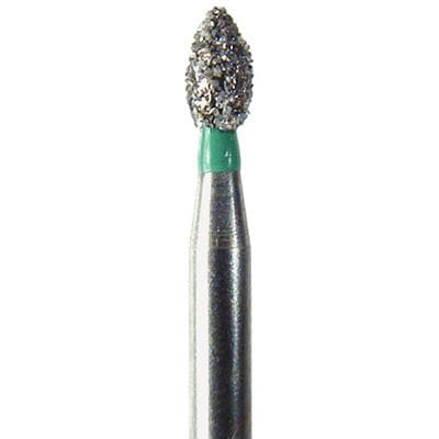 NeoDiamond® FG #1916C Coarse Grit Football Shaped Disposable Diamond Bur, Friction Grip, 1.6 mm Diameter, 3.2 mm Head Length, 25/Pkg thumbnail 6
