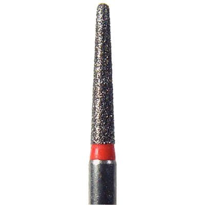 Microcopy NeoDiamond Disposable Diamond Bur, FG #1114.8 (856-014), Fine Grit, Round End Taper, 1.4mm Diameter, 8.0mm Length, 25/Pack thumbnail 6