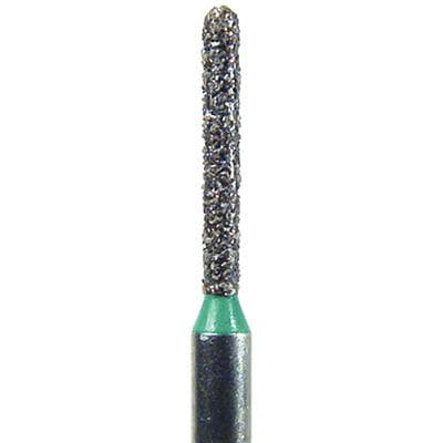 NeoDiamond® Crown/Bridge & Operative Diamond Burs – FG, Cylinder, Coarse, Green, Round End Cylinder, #881, 0.9 mm Diameter, 7.0 mm Length, 25/Pkg, 1210.7C thumbnail 7