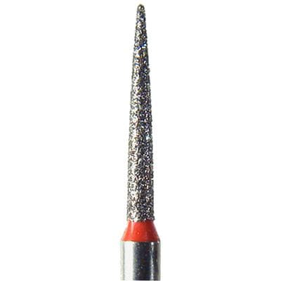 NeoDiamond® Disposable Diamond Bur, FG, Flame, Fine Grit, Red Ring, #862 (1510.8F), 1.0 mm Diameter, 8.0 mm Length, 25/Pkg thumbnail 5