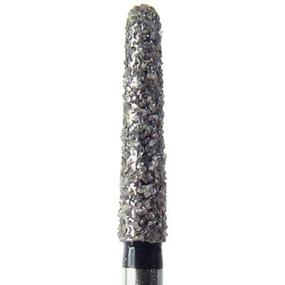NeoDiamond Disposable Diamond Bur, FG, Coarse, Round End Taper, #856 (1121.8C), 2.1 mm Diameter, 8.0 mm Length, Green Ring, 25/Pkg thumbnail 6