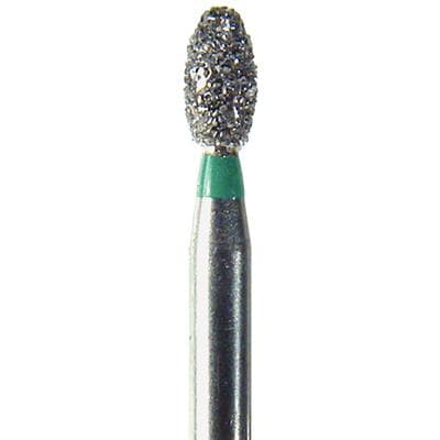 NeoDiamond® FG Diamond Bur, Coarse, Football/Egg Shape, #379 (1908C), 1.8 mm Diameter, 3.4 mm Length, Friction Grip, 25/Pkg thumbnail 7