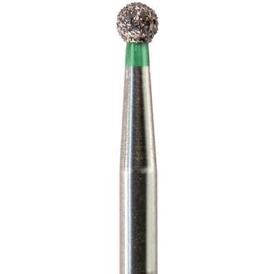 NeoDiamond® Crown/Bridge & Operative Diamond Burs – FG, Round, #801, Coarse, Green, 1.6 mm Diameter, 1.4 mm Length, 25/Pkg, 0116C thumbnail 6