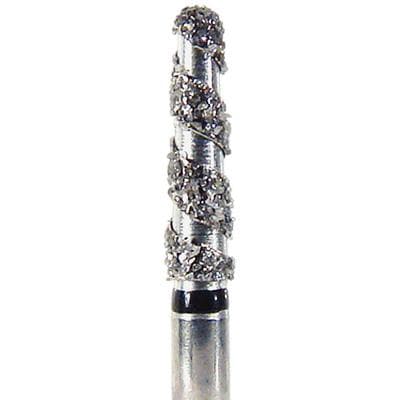 NeoDiamond NeoSpiral Disposable Diamond Bur, FG, Coarse, Green Ring, Round End Taper, #856, 1.8 mm Diameter, 7.0 mm Length, 25/Pkg, 8118.7C thumbnail 5