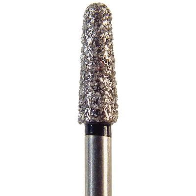 NeoDiamond® Diamond Bur, Friction Grip, Short Shank, Coarse Grit, Round End Taper, #2424CS, 2.4 mm Diameter, 7.0 mm Length, 25/Pkg thumbnail 5