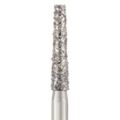 Patterson® Disposable Diamond Bur, FG, Coarse, Green, Cone Flat End, 1.8 mm Diameter, 8.0 mm Length, 25/Pkg, #847-018C - Patterson® Disposable Diamonds – FG, Coarse, Green, Cone Flat End, 25/Pkg - # 847-018C, 1.8 mm Diameter, 8.0 mm Length - Image 1