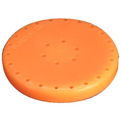 Plasdent Magnetic Bur Block, 28-Hole Large Round, Neon Tangerine, Autoclavable thumbnail 2