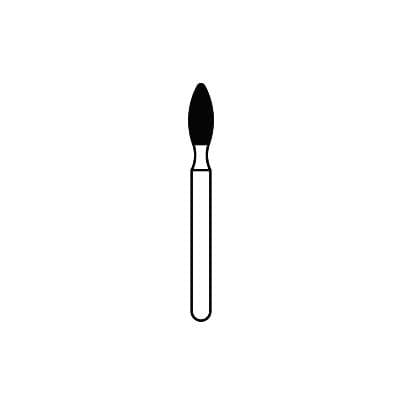 Solo Diamond® Single-Use Diamond Burs FG, Football, #1920, 2.0mm, Fine, Red, 25/Pk, 368020F thumbnail 15