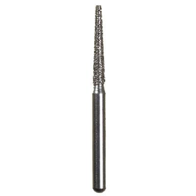Spring Disposable Diamond Bur, Regular FG, Coarse, Green, Cone Flat End, #847, 1.4 mm Diameter, 9 mm Length, 10/Pkg - Spring Disposable Diamonds – Regular FG, Coarse, Green, Cone Flat End - # 847, 1.4 mm Diameter, 9 mm Length, 10/Pkg - Image 1