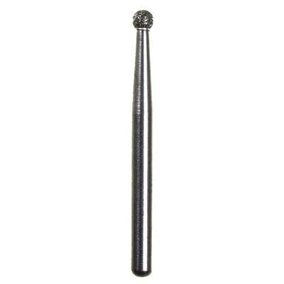 Spring Disposable Diamond Bur, Regular FG, Coarse Grit, Round End, Green Ring, #801, 1.4 mm Diameter, 1.4 mm Length, 10/Pkg - Spring Disposable Diamonds – Regular FG, Coarse, Round Round End - Green, # 801, 1.4 mm Diameter, 1.4 mm Length, 10/Pkg - Image 1