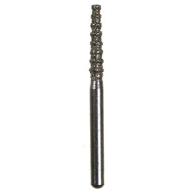Spring Disposable Diamond Bur, Regular FG, Coarse, Green Ring, Cone Round End, #6055, 1.8 mm Diameter, 8 mm Length, 10/Pkg - Spring Disposable Diamonds – Regular FG, Coarse, Green, Cone Round End - # 6055, 1.8 mm Diameter, 8 mm Length, 10/Pkg - Image 1
