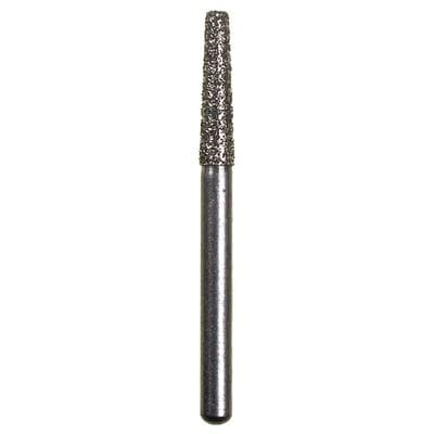 Spring Disposable Diamond Bur, Regular FG, Coarse, Green, Cone Flat End, #847, 1.8 mm Diameter, 8 mm Length, 10/Pkg - Spring Disposable Diamonds – Regular FG, Coarse, Green, Cone Flat End - # 847, 1.8 mm Diameter, 8 mm Length, 10/Pkg - Image 1