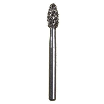 Spring FG #285.5/368 Super Coarse Football Diamond Bur, Single-Use, Friction Grip, 2.3 mm Diameter, 5 mm Length, 25/Pkg thumbnail 4