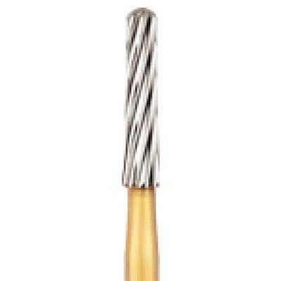 SS White Trimming & Finishing Carbide Bur, 12-Blade, Tapered Fissure, Round End, FG, #7676, 5/Pkg thumbnail 7